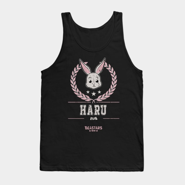 BEASTARS: TEAM HARU (GRUNGE STYLE) Tank Top by FunGangStore